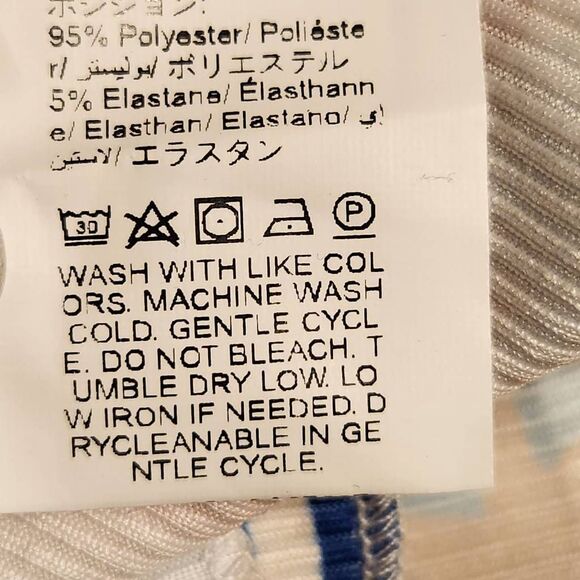 Boutique festival top cropped colorful rifle ribbed medium 6 new - Picture 6 of 6